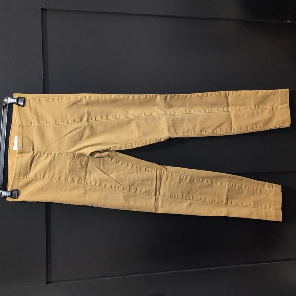 H&M Womens Pants Brown Skinny Chino Pull On Stretch Casual Jegging Workwear